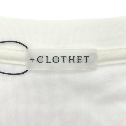 CLB-60003 ホワイト SUVIN PLATINUM テーラードTシャツ トップス
