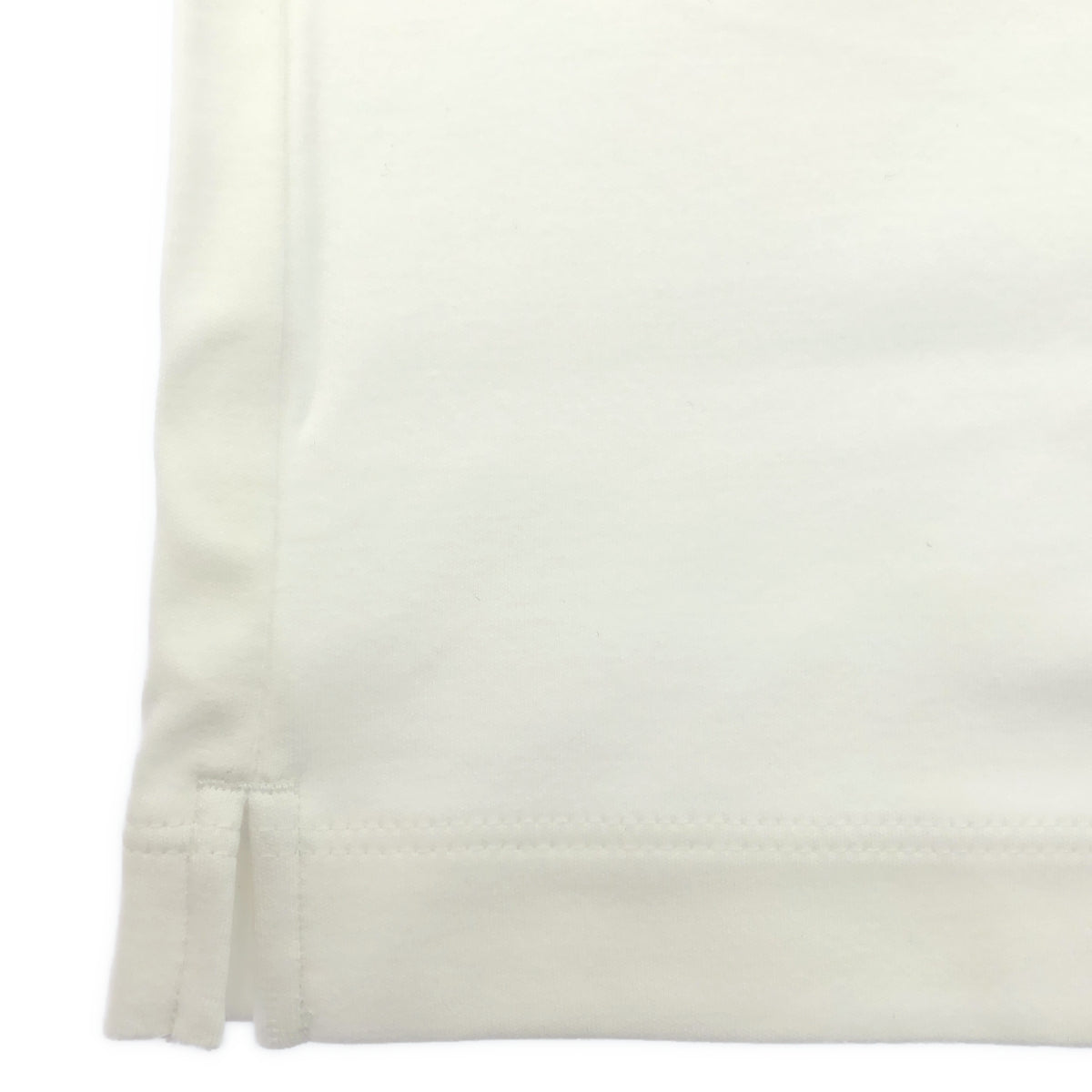CLB-60003 ホワイト SUVIN PLATINUM テーラードTシャツ トップス