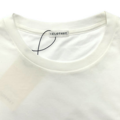 CLB-60003 ホワイト SUVIN PLATINUM テーラードTシャツ トップス