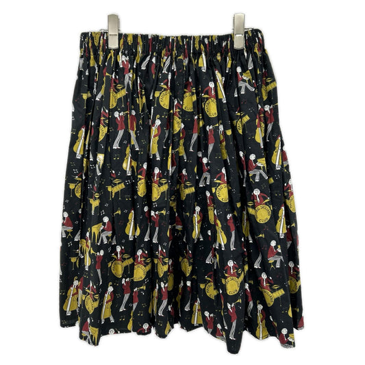 DOLCE&GABBANA ドルチェアンドガッバーナ F65A0T FS517 ブラック ジャズ コレクション スカート スカート