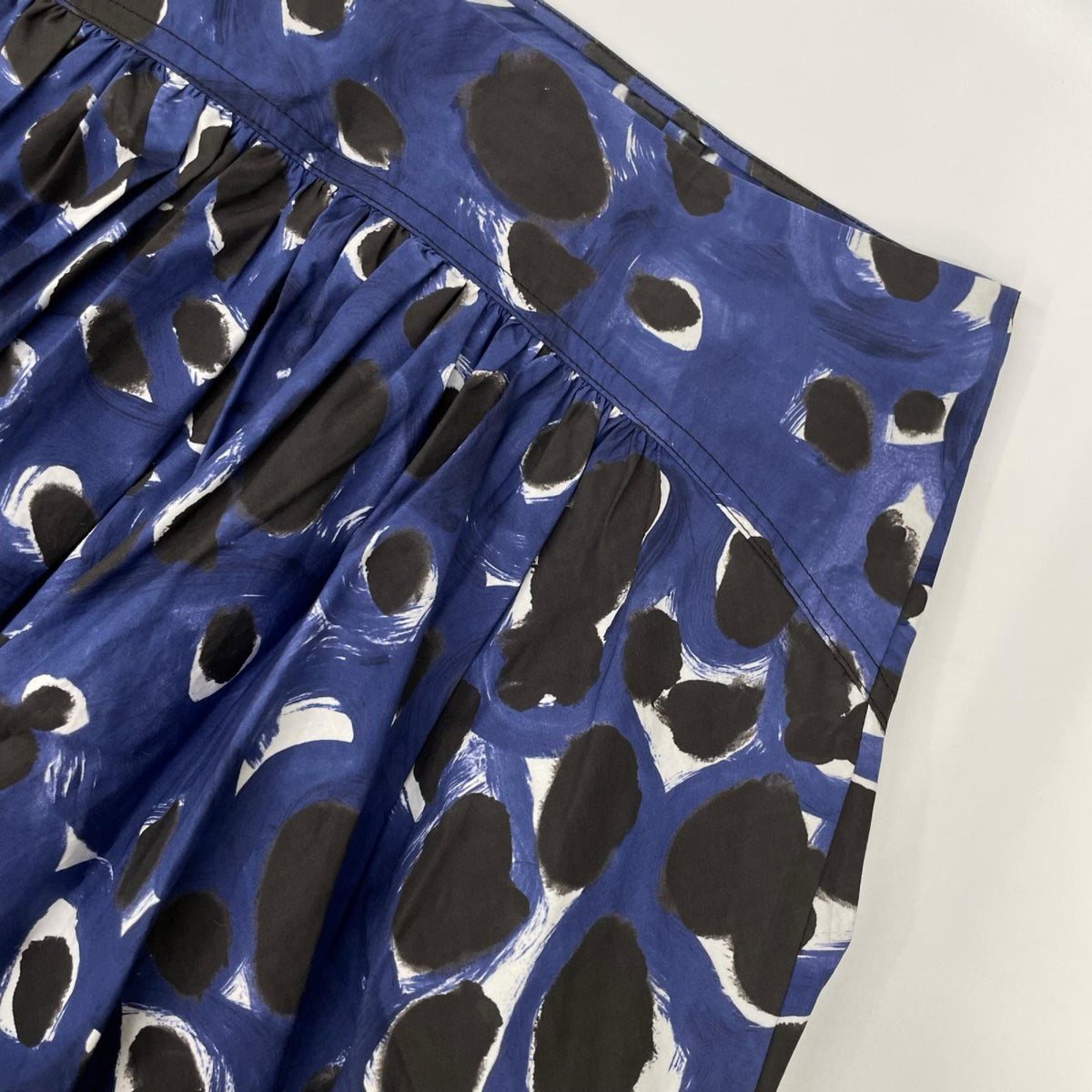 MARNI マルニ ブルー GOMA0476A0 総柄 スカート スカート