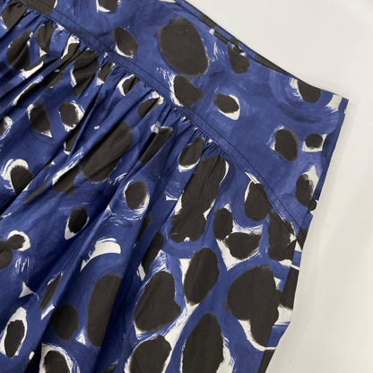MARNI マルニ ブルー GOMA0476A0 総柄 スカート スカート