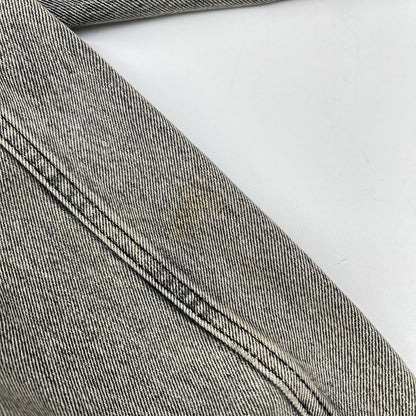 SAINT LAURENT PARIS サンローランパリ 17年 グレー 500393 ダメージ加工 デニム ジャケット ジャケット