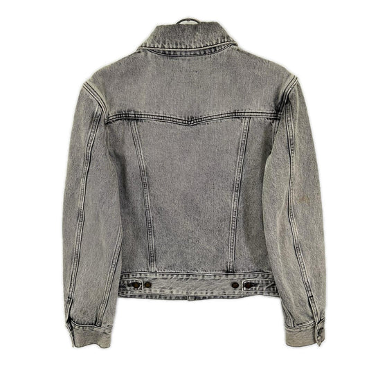 SAINT LAURENT PARIS サンローランパリ 17年 グレー 500393 ダメージ加工 デニム ジャケット ジャケット