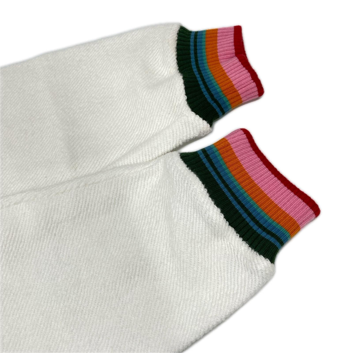MISSONI ミッソーニ 21 02 MDW00017 BJ008L ホワイト ドローコード ロゴ トレーナー トップス