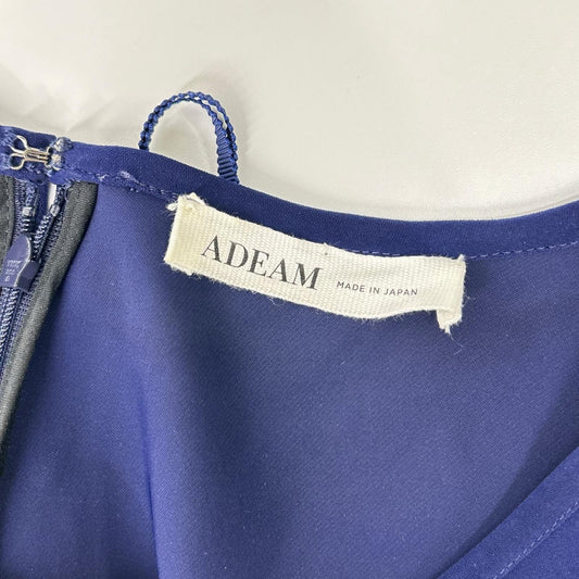 ADEAM アディアム 42224 ブルー サンセットドレス ノースリーブワンピース ジャケット