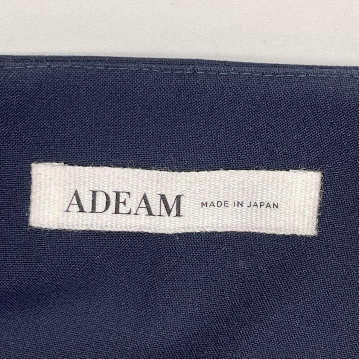 ADEAM アディアム 43672 ネイビー プリーツ スカート スカート