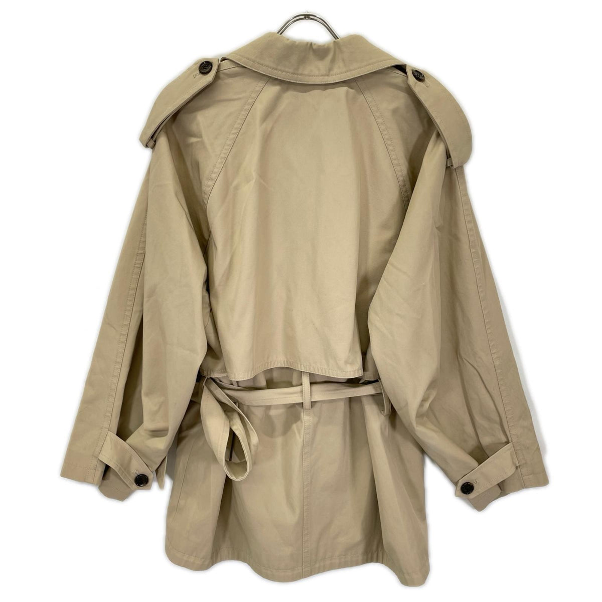 CLANE Clane 25SS 18103-0422 brown oversized short trench coat coat