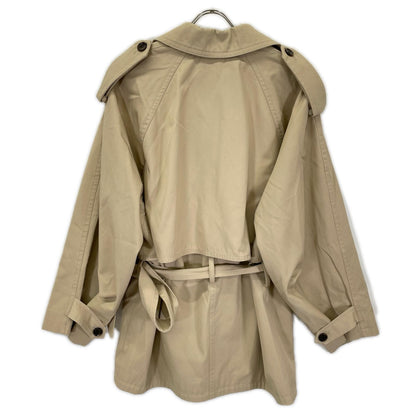 CLANE Clane 25SS 18103-0422 brown oversized short trench coat coat