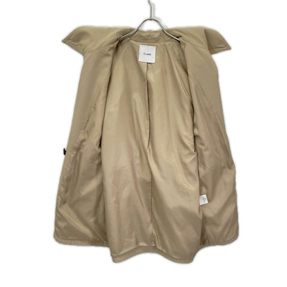 CLANE Clane 25SS 18103-0422 brown oversized short trench coat coat
