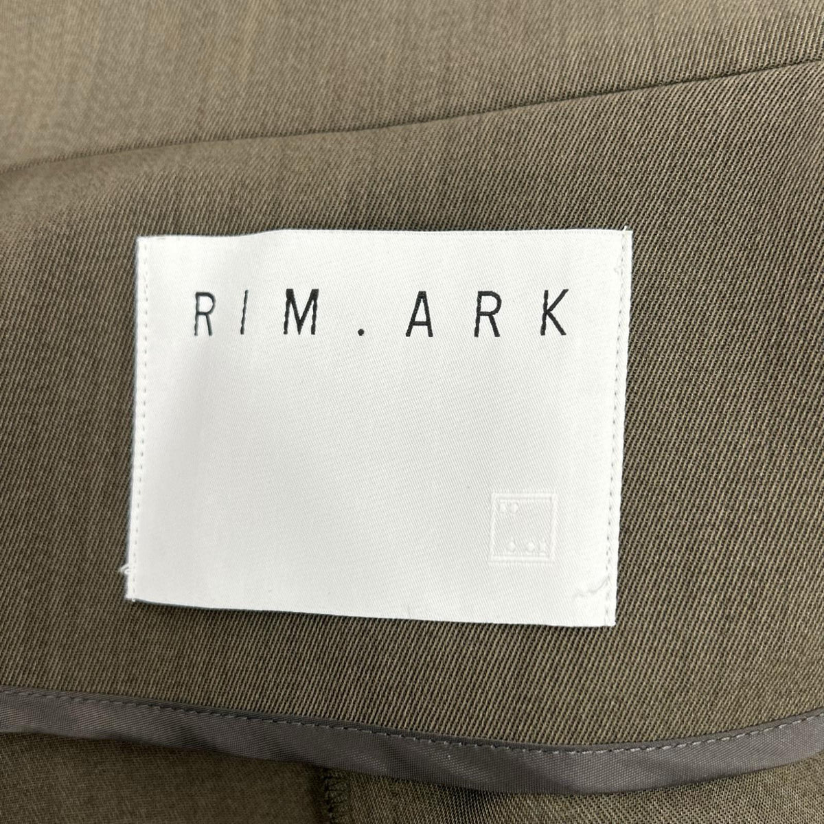 RIM.ARK リムアーク 25AW 460IAS30-1651 カーキ トレンチディテール2wayジャケット ジャケット