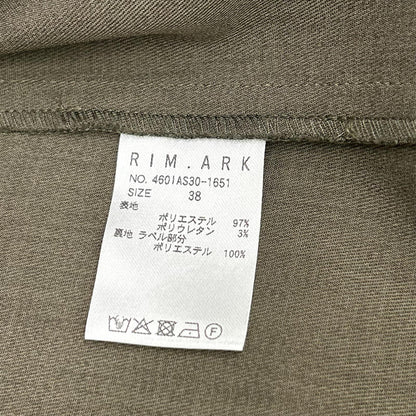 RIM.ARK リムアーク 25AW 460IAS30-1651 カーキ トレンチディテール2wayジャケット ジャケット