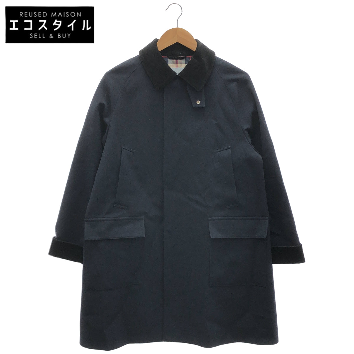 MACKINTOSH PHILOSOPHY マッキントッシュフィロソフィー R9B53275 ネイビー GREY LABEL SOMERFORD サマーフォード コート トップス