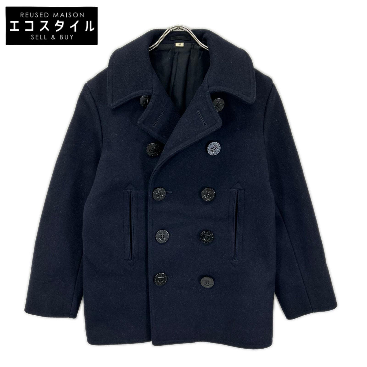 BUZZ RICKSON'S バズリクソンズ BR11554 ネイビー ウール NAVAL CLOTHING FACTORY ピーコート コート