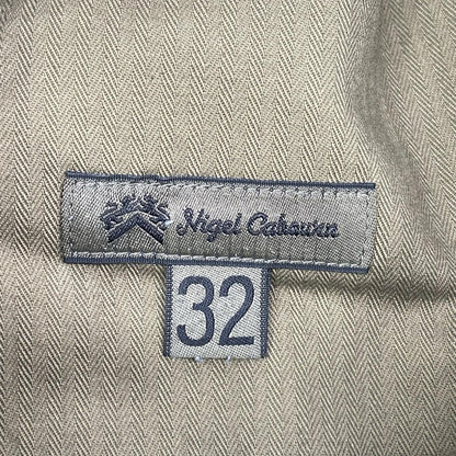 NIGEL CABOURN ナイジェルケーボン 8047-00-50030 インディゴ バトルドレス ルーズシルエット デニムパンツ ボトムス