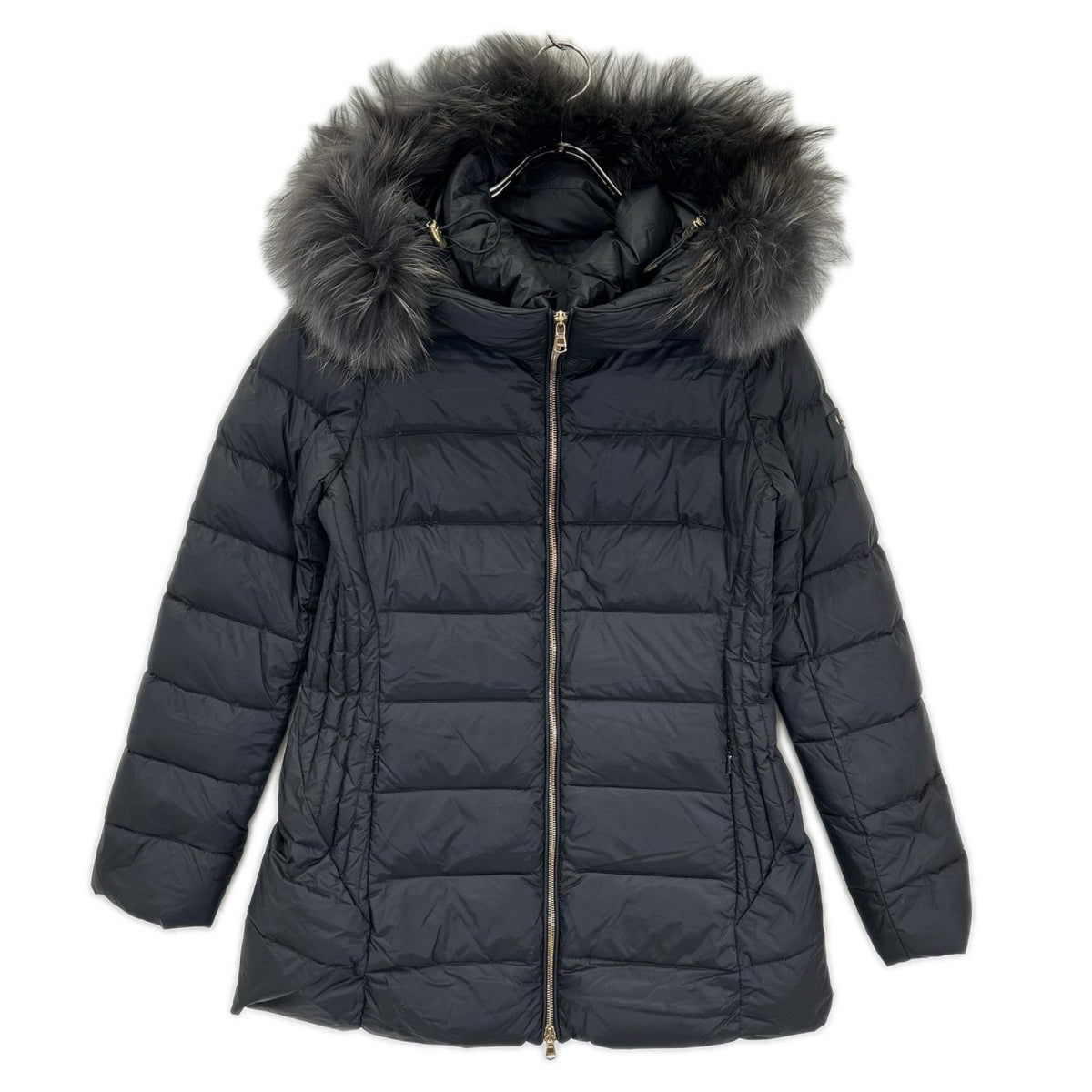 TATRAS タトラス 24AW ブラック ファー トゥモローランド別注 AGNELLAダウンジャケット ジャケット