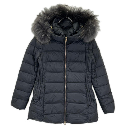 TATRAS タトラス 24AW ブラック ファー トゥモローランド別注 AGNELLAダウンジャケット ジャケット