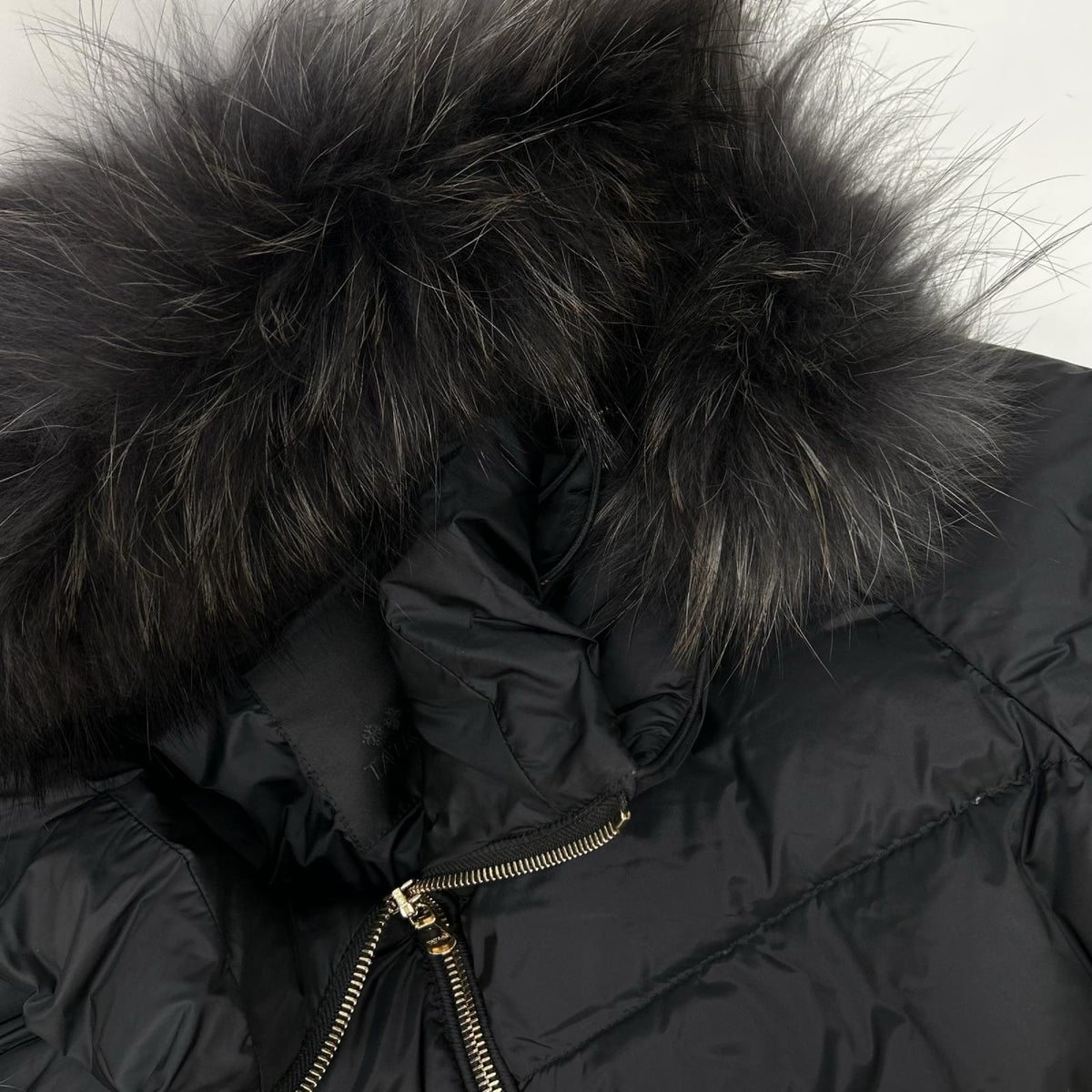 TATRAS タトラス 24AW ブラック ファー トゥモローランド別注 AGNELLAダウンジャケット ジャケット