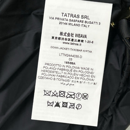 TATRAS タトラス 24AW ブラック ファー トゥモローランド別注 AGNELLAダウンジャケット ジャケット