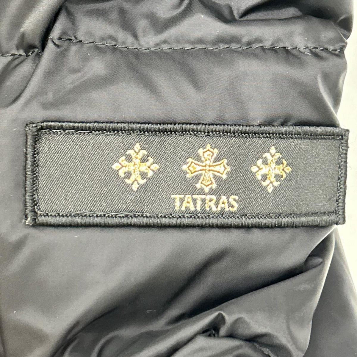 TATRAS タトラス 24AW ブラック ファー トゥモローランド別注 AGNELLAダウンジャケット ジャケット