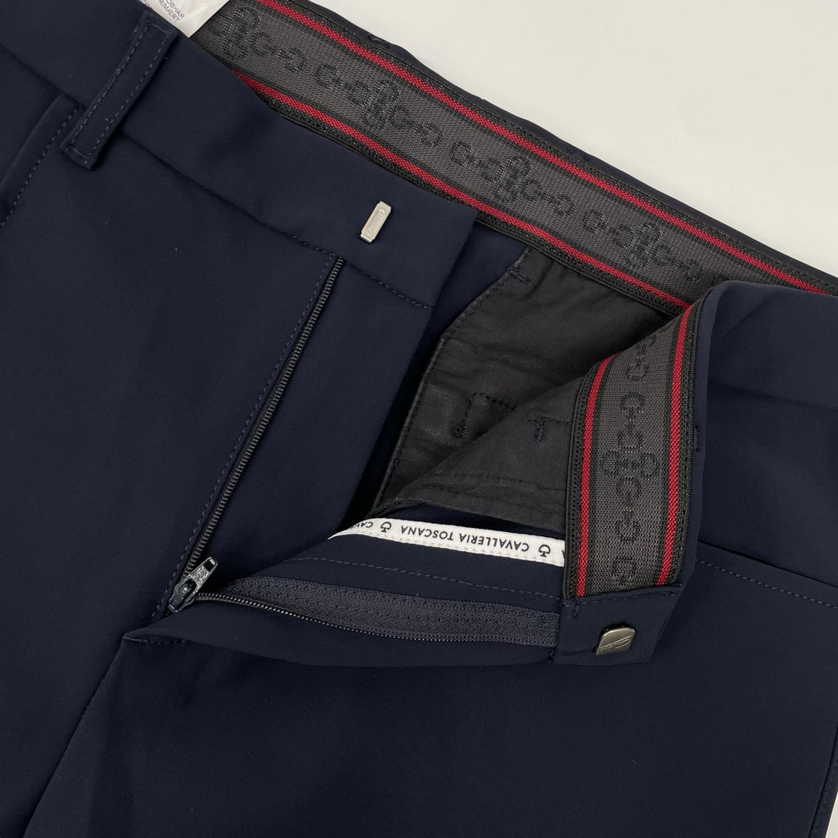 CAVALLERIA TOSCANA カヴァレリアトスカーナ PAU054 JE010 ネイビー フルグリップブリーチ 乗馬用キュロット ボトムス