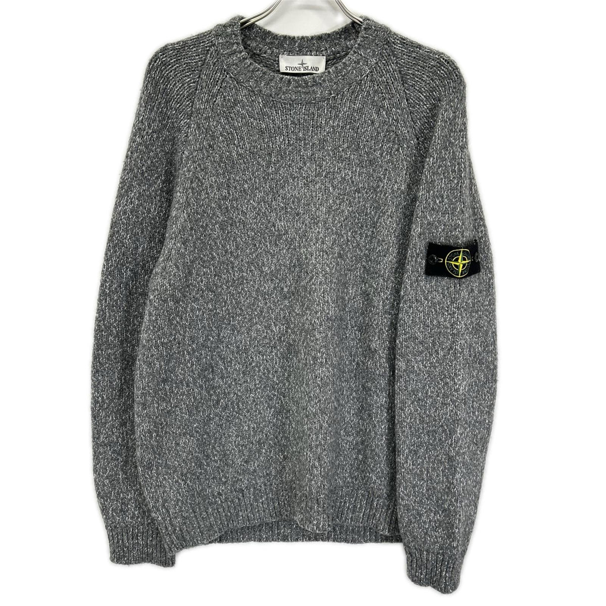 STONE ISLAND ストーンアイランド K2S155100050 S00N1 クルーネック ニットプルオーバー トップス