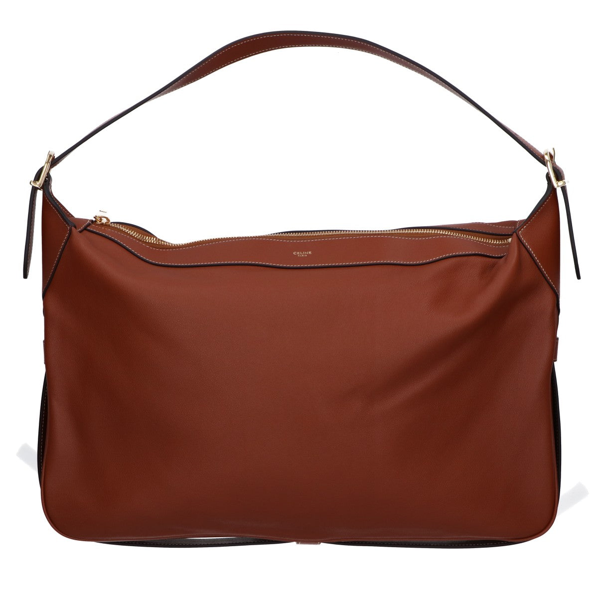 CELINE セリーヌ 新品同様 24年製 ミディアム ロミー カーフレザー ショルダーバッグ