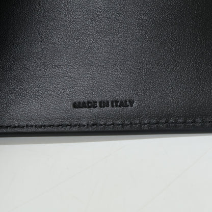 CELINE セリーヌ 【新品同様】スモール フラップウォレット トリオンフ / シャイニーカーフスキン 二つ折り財布（小銭入れあり）