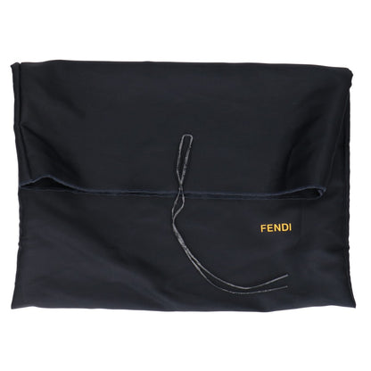 FENDI フェンディ 美品 8BH127 ズッキーノ レザーハンドル キャンバス トートバッグ