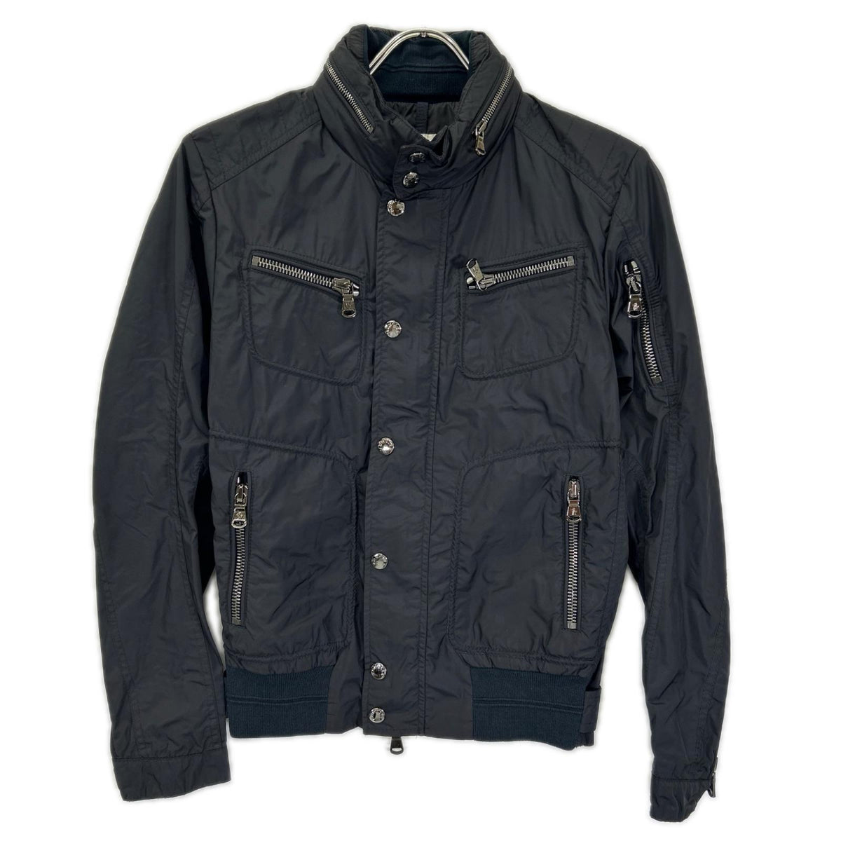 MONCLER モンクレール 101-092-40070-00 ブラック フード付き ナイロンジャケット ジャケット
