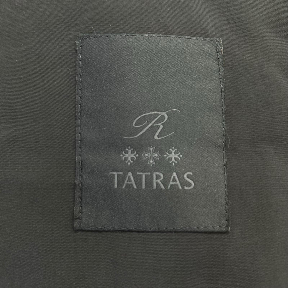 TATRAS タトラス 19年 MTK19A4147 ブラック フードファー ZIANO ダウンジャケット コート