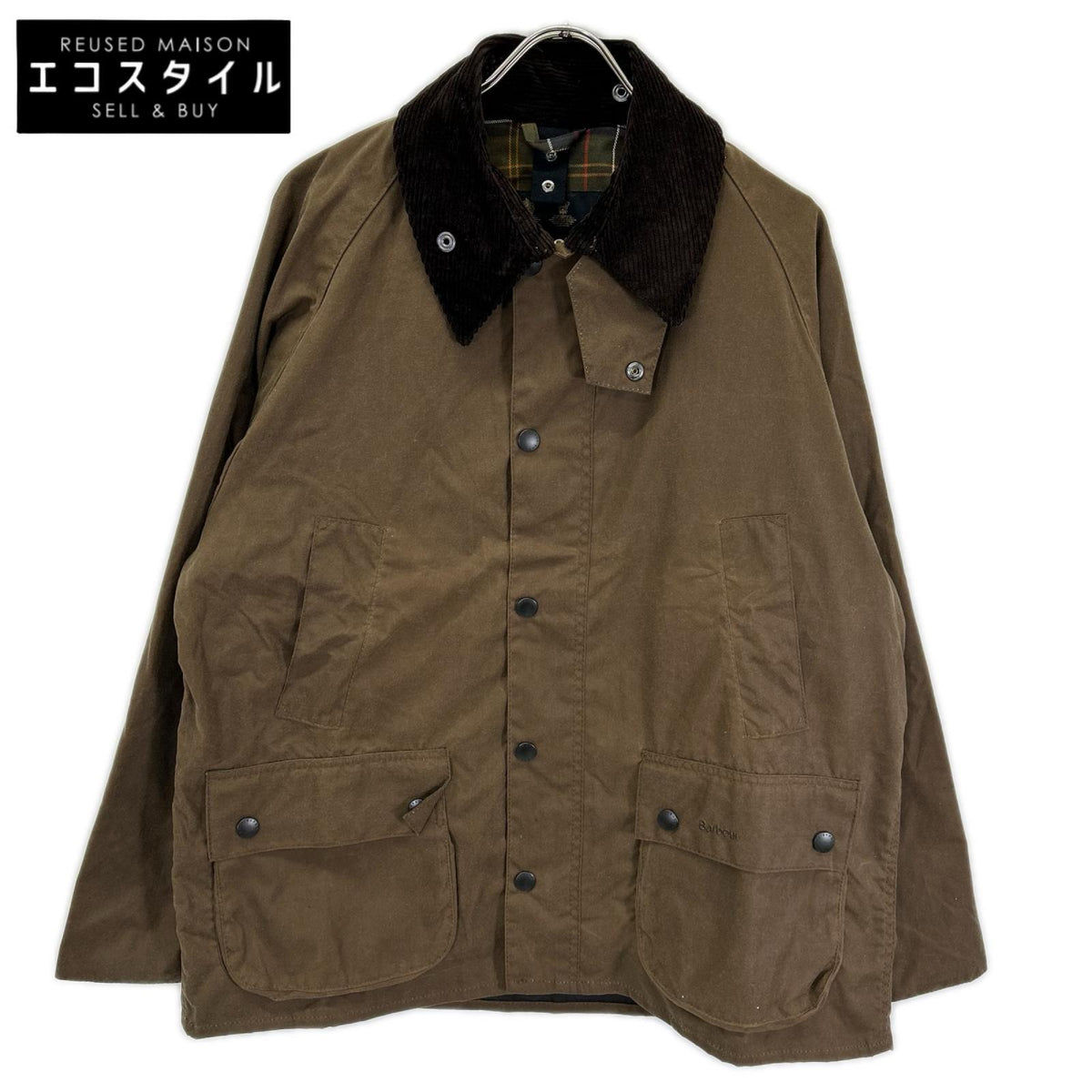 Barbour バブアー 232MWX0018 ブラウン BEDALE レギュラーフィット ワックスジャケット ジャケット