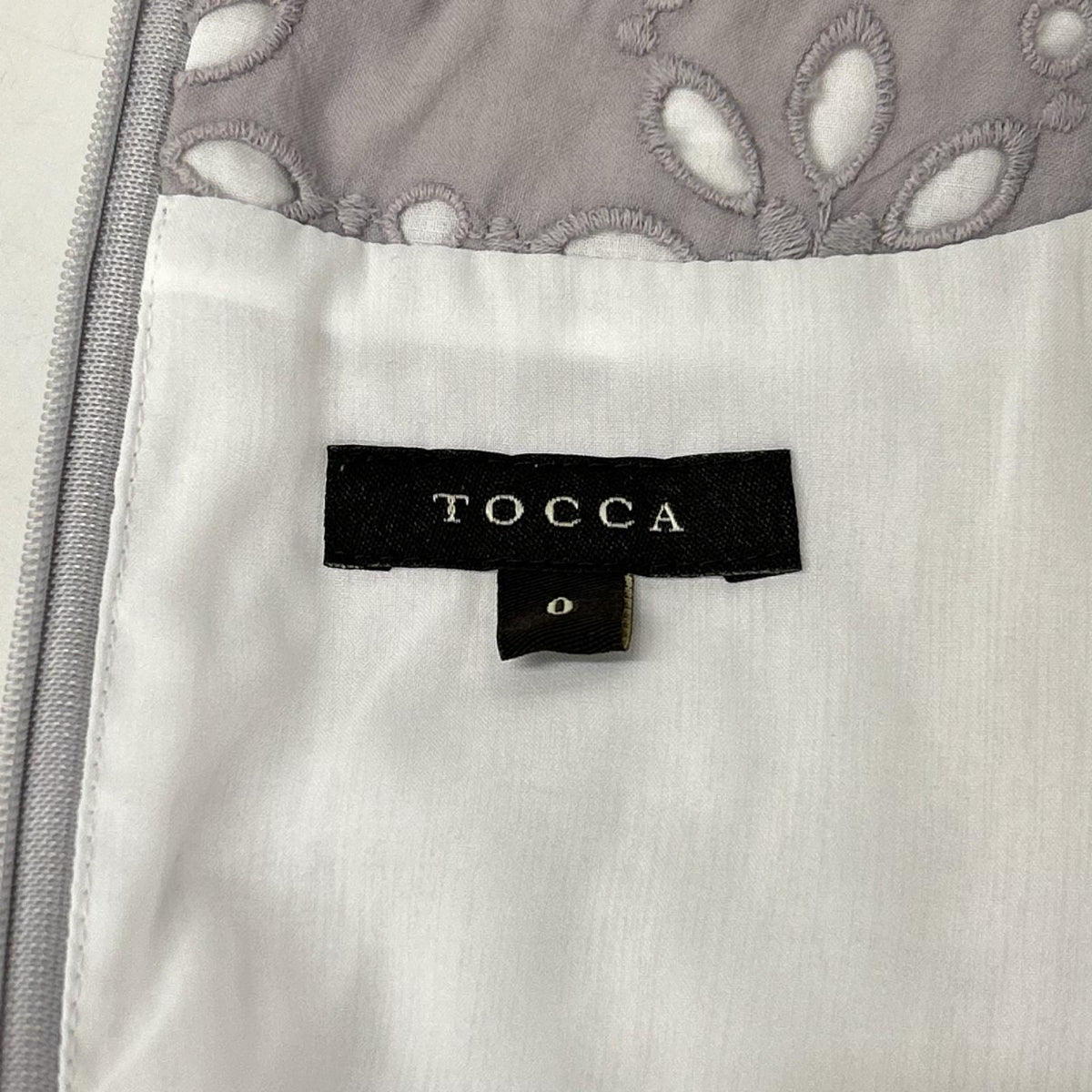 TOCCA トッカ グレー SUN SHOWER ドレス ワンピース