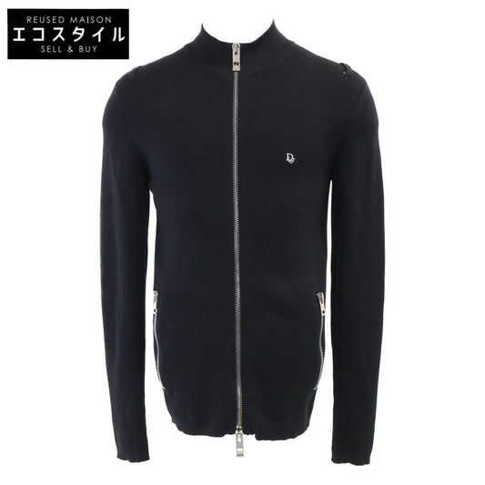Dior HOMME ディオールオム 【国内正規】4HH4026101 04年製 エディ期 ウール ジップアップ ニットジャケット ジャケット