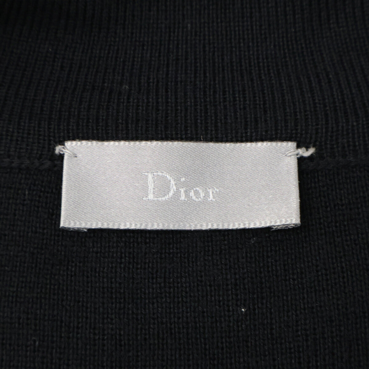 Dior HOMME ディオールオム 【国内正規】4HH4026101 04年製 エディ期 ウール ジップアップ ニットジャケット ジャケット