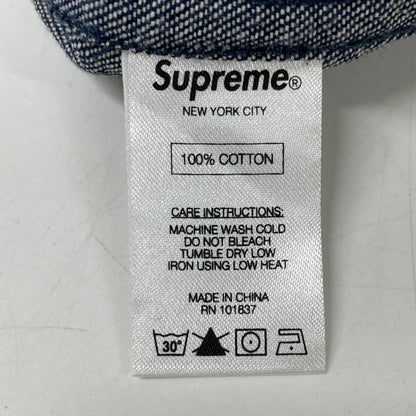 Supreme シュプリーム 13AW デニム×ネルシャツ 切り替え Hooded Plaid Denim Shirts トップス