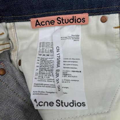 ACNE STUDIOS アクネ ストゥディオズ B00170 インディゴ ブタンフライ デニムパンツ ボトムス