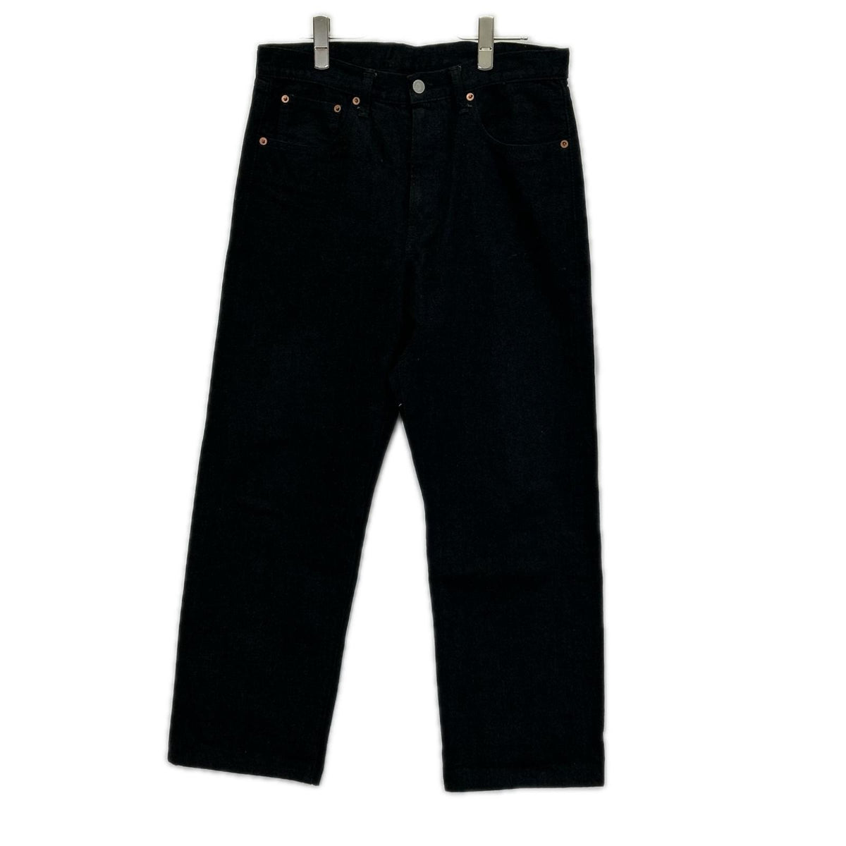 HAND ROOM ハンドルーム 8023-1409 ブラック WIDE FIT 5 POCKET JEANS デニムパンツ ボトムス