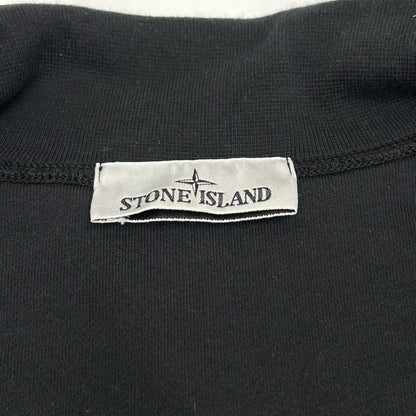 STONE ISLAND ストーンアイランド 101561951 ブラック Garment Dyed Half Zip Sweat トップス