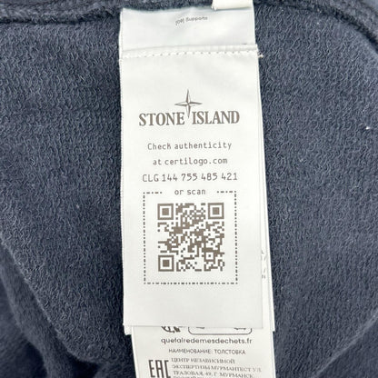 STONE ISLAND ストーンアイランド 781562460 ネイビー ジップアップスウェット トップス