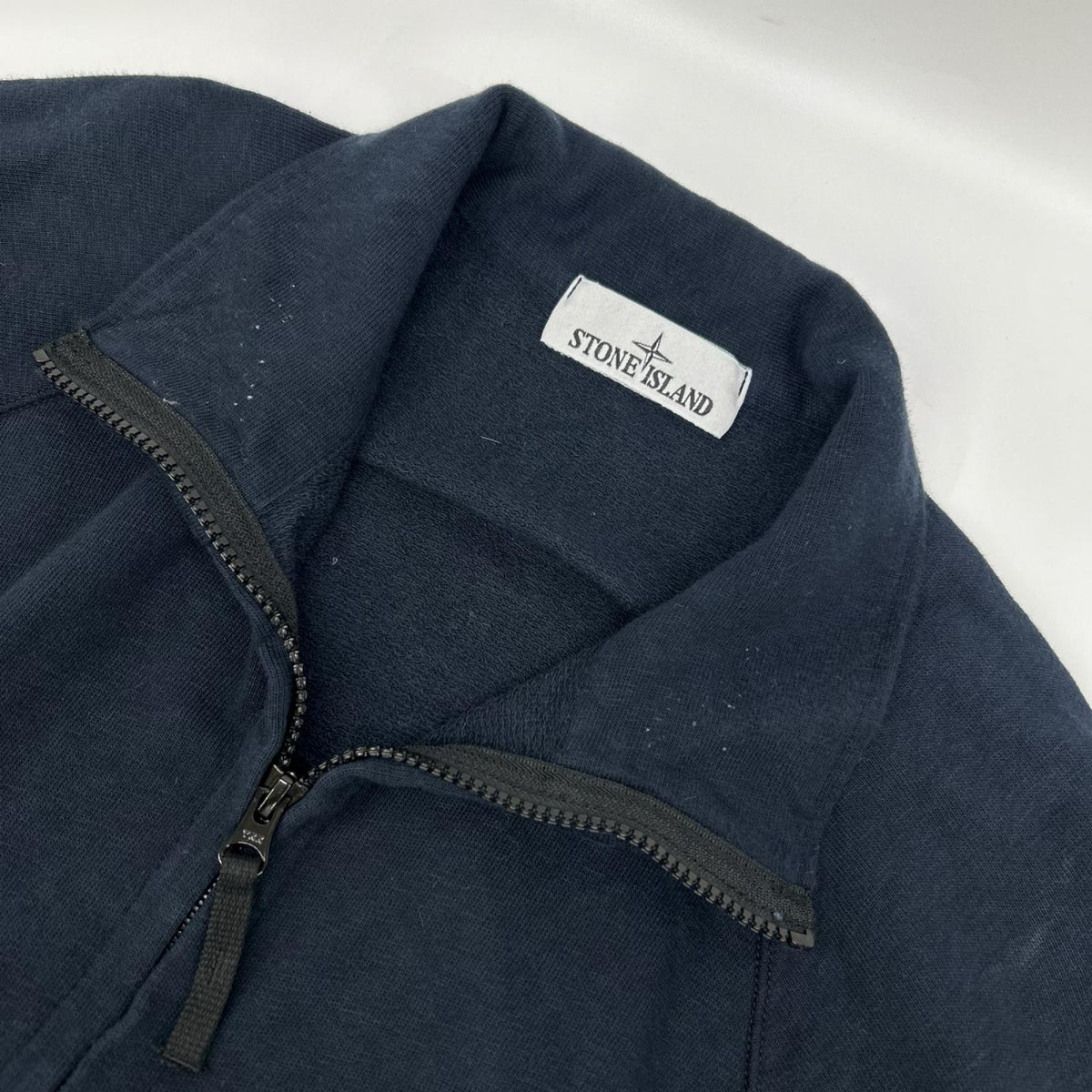 STONE ISLAND ストーンアイランド 781562460 ネイビー ジップアップスウェット トップス
