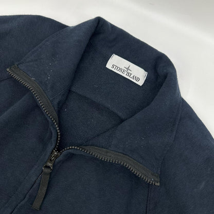 STONE ISLAND ストーンアイランド 781562460 ネイビー ジップアップスウェット トップス