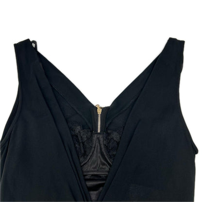 DOLCE&GABBANA ドルチェアンドガッバーナ F6785T ブラック コルセットベルト ドレスワンピース ワンピース
