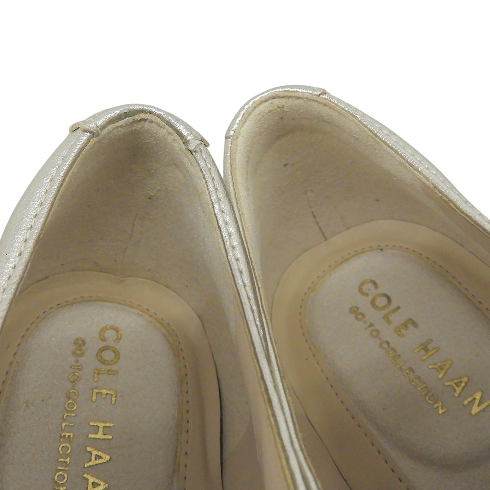 COLE HAAN コールハーン ザ ゴートゥー アーデン オックスフォード レザー シューズ レディース ゴールド W20351 シューズ