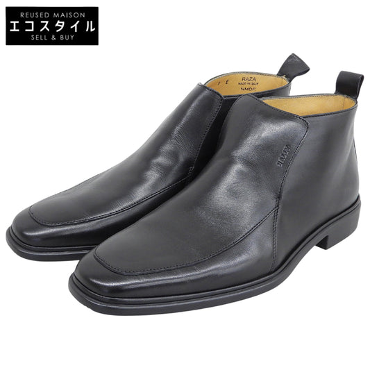 BALLY バリー 新品同様 レザー RAZA ミドルカット シューズ メンズ 黒 ブラック 7E 6127863 シューズ