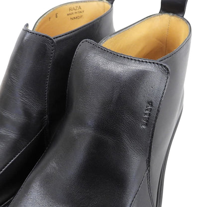 BALLY バリー 新品同様 レザー RAZA ミドルカット シューズ メンズ 黒 ブラック 7E 6127863 シューズ