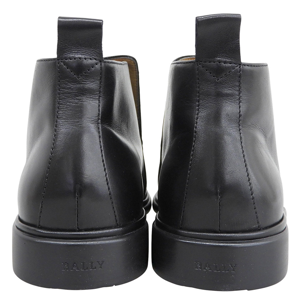 BALLY バリー 新品同様 レザー RAZA ミドルカット シューズ メンズ 黒 ブラック 7E 6127863 シューズ