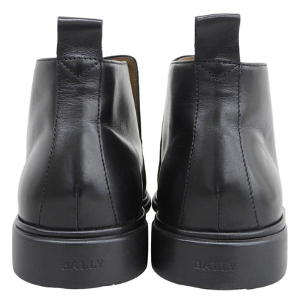 BALLY バリー 新品同様 レザー RAZA ミドルカット シューズ メンズ 黒 ブラック 7E 6127863 シューズ
