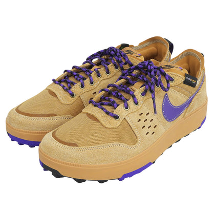 NIKE ナイキ 新品同様 C1TY プレミアム コーデュラ スニーカー フラックス×ワイルドグレープ シューズ メンズ 27cm シューズ