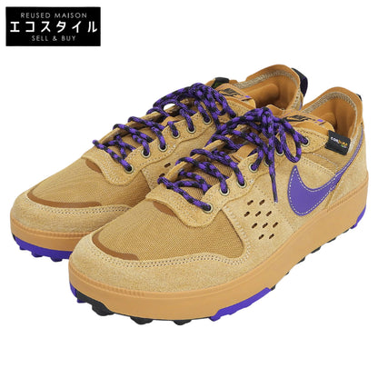 NIKE ナイキ 新品同様 C1TY プレミアム コーデュラ スニーカー フラックス×ワイルドグレープ シューズ メンズ 27cm シューズ